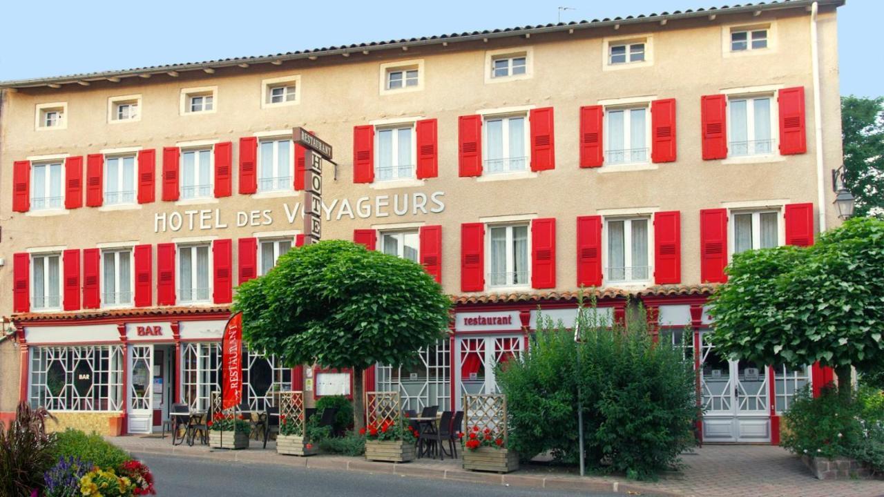 Logis Hotel Restaurant Des Voyageurs Saint-Paulien Dış mekan fotoğraf